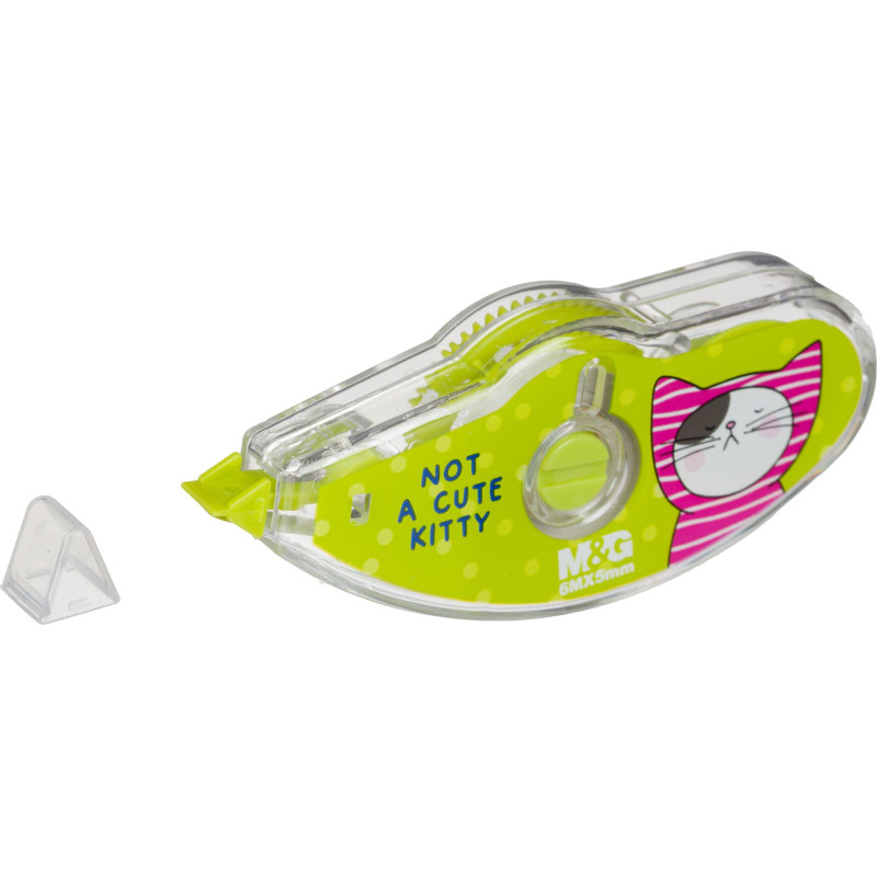 Корректирующая лента M&amp;G So Many Cats 5 мм x 6 м, ассорти, блистер