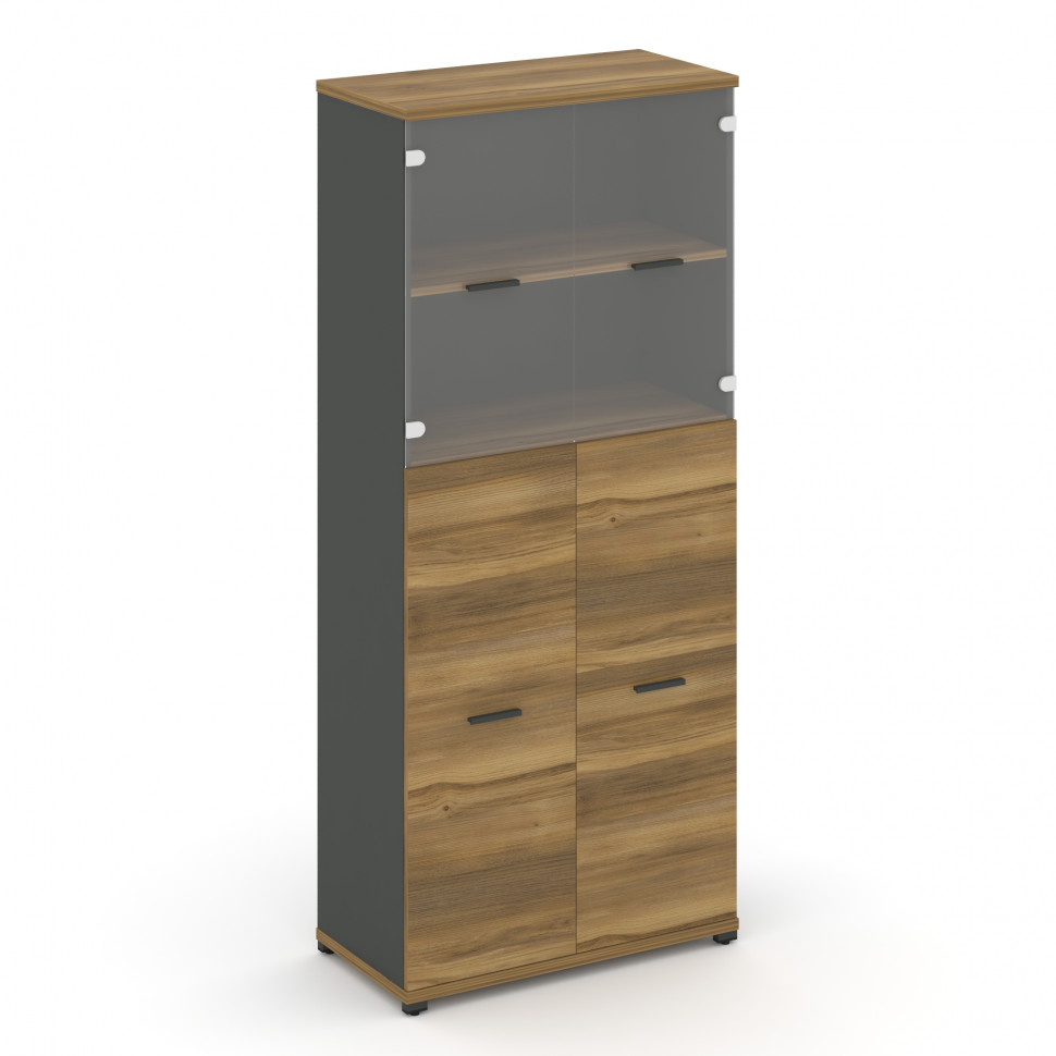 Concept Шкаф 1 широкая секция, 5 ниш CN.STS.E-515 SP A Сандал Янтарный/Антрацит/Металл Антрацит/Проз