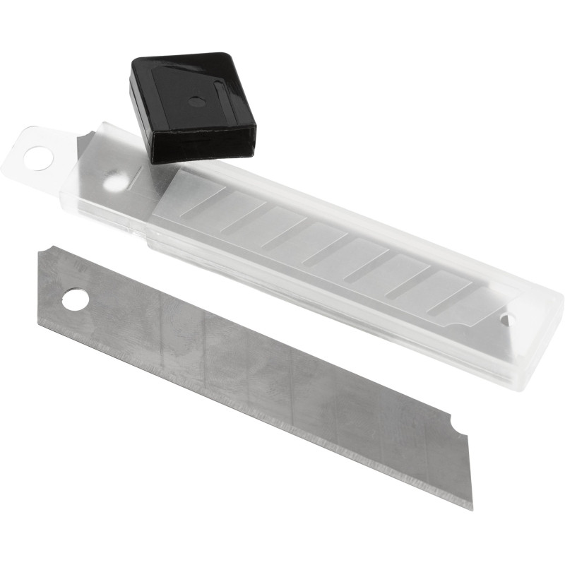 Лезвие запасное для ножей Attache 18мм 10шт./уп.пластиковый футляр