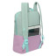Рюкзак GRIZZLY школьный, укрепленная спинка, отделение для ноутбука до 13", для девочек, "PINK/MINT", 34х24х12 см, RXL-320-2/2