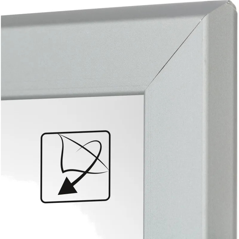 Рамка А3 30x42 см Комус/ATTACHE металлический багет 20мм серебристая