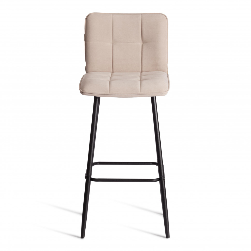 Барный стул  Bari/Бари велюр, бежевый, 7, 45х56х110 см