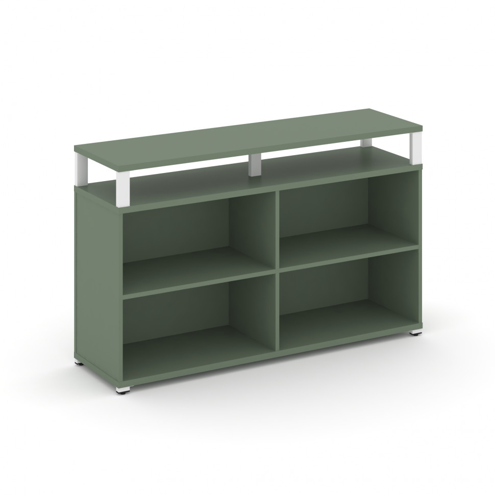 Concept Стеллаж опорный/приставной с верх. горизонтом CN.SOPO-006 Кобо/Металл Белый 1480*420*917 Concept Стеллаж опорный/приставной с верх. горизонтом CN.SOPO-006 Кобо/Металл Белый 1480*420*917