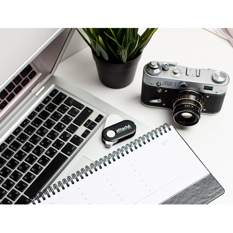 Ластик Attache Selection раздвижной с пластиковым черным держателем