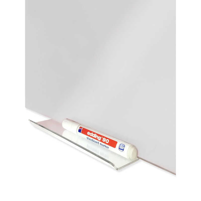 Доска стеклянная магнитная, 120х200, Attache, белый