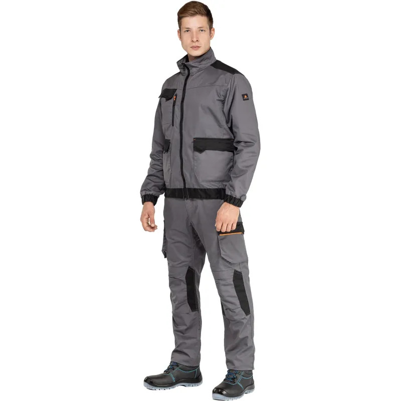 Куртка летняя муж MACH2 сер/оранж р.XL (арт. M2VE3GOXG)