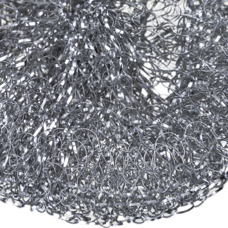 Губка-мочалка спираль Luscan металлические 110х110х25 мм 20г 3 шт/уп