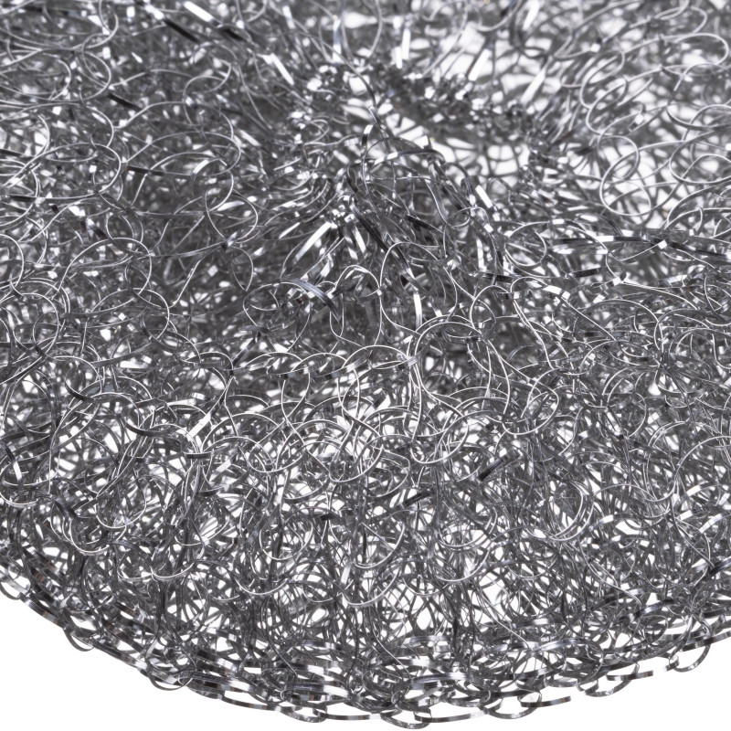 Губка-мочалка спираль Luscan металлические 110х110х25 мм 20г 3 шт/уп