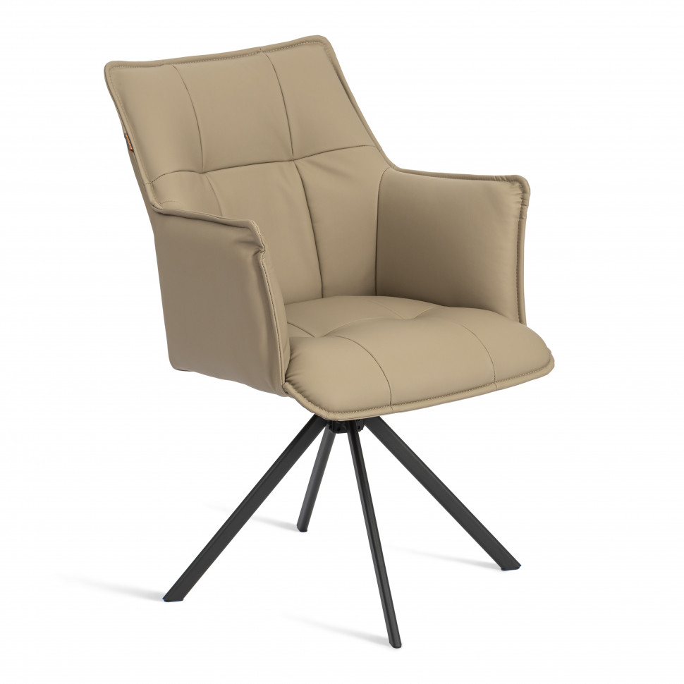 Кресло Lutz/Луц опора 360, экокожа люкс модерн 13-07, капучино