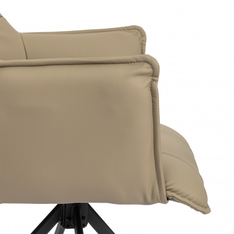 Кресло Lutz/Луц опора 360, экокожа люкс модерн 13-07, капучино