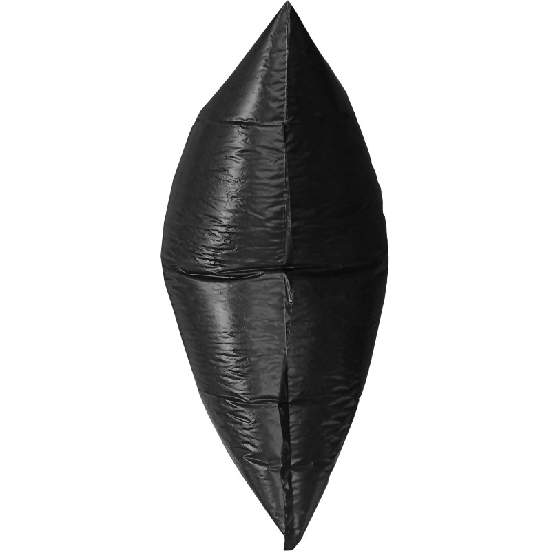 Мешки для мусора ПВД 120л 45мкм 20шт/рул черные 65x105см Luscan