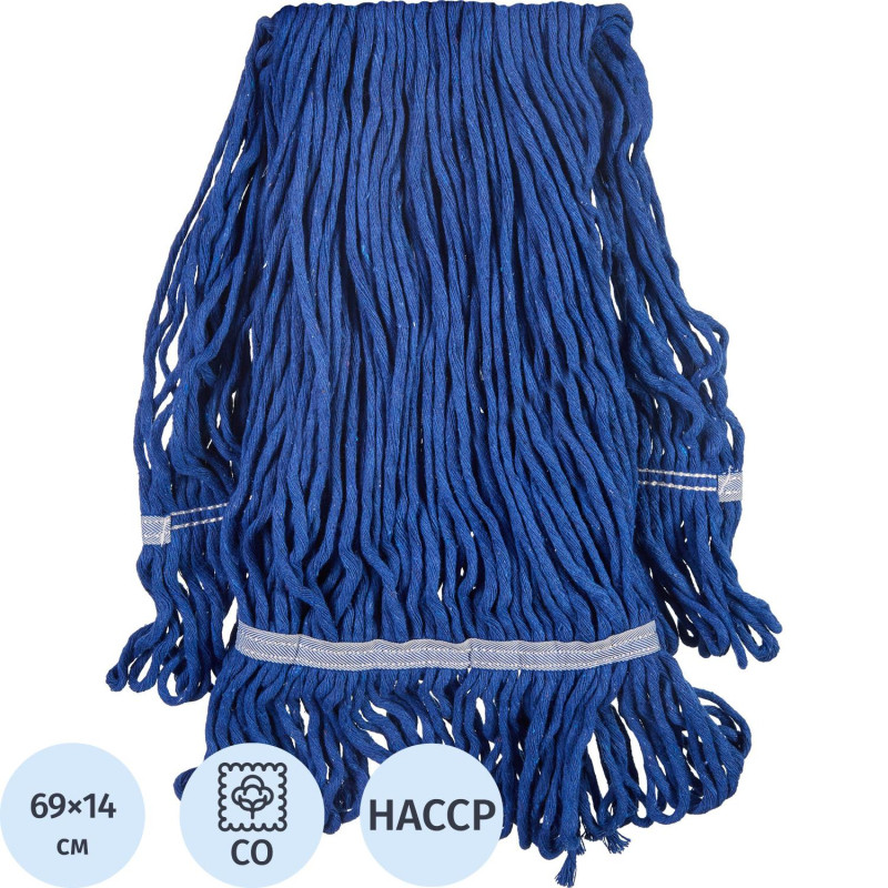 Насадка МОП Кентукки 300 г хлопок синий KN1016