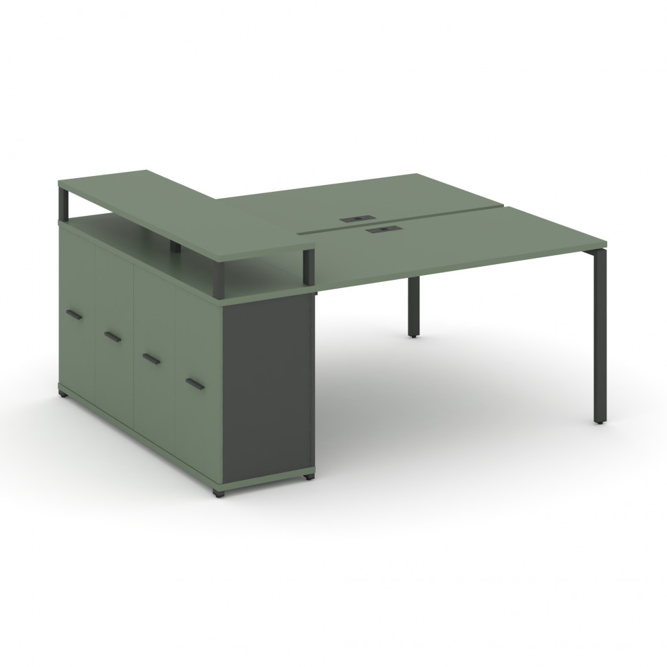 Concept Рабочая станция с опорным распаш. шкафом с верх. горизонтом CN.DRS-223 A Кобо/Антрацит/Мета Concept Рабочая станция с опорным распаш. шкафом с верх. горизонтом CN.DRS-223 A Кобо/Антрацит/Мета