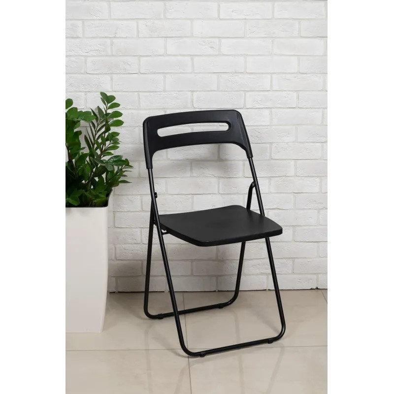 Стул XPP_Комус Мебель раскладной Folding черный