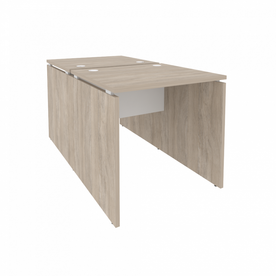 Onix Рабочая станция O.D.RS-2.0.7 Дуб Аттик/Белый Бриллиант 780*1475*750