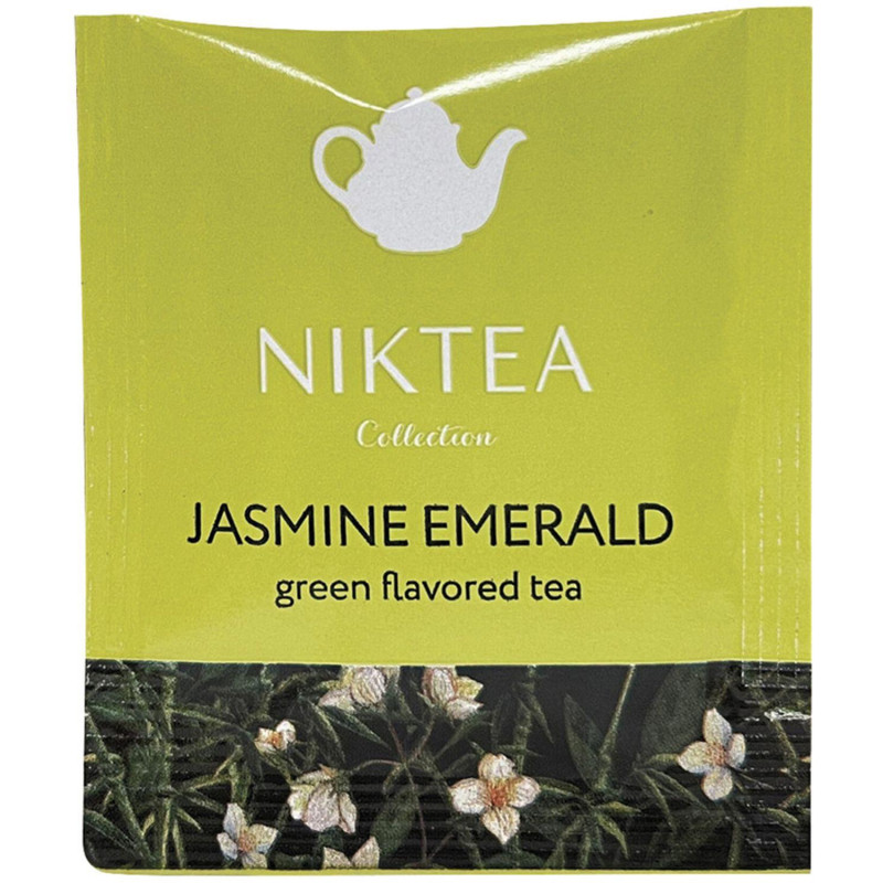 Чай Niktea зеленый Jasmine Emerald, 25пак/уп