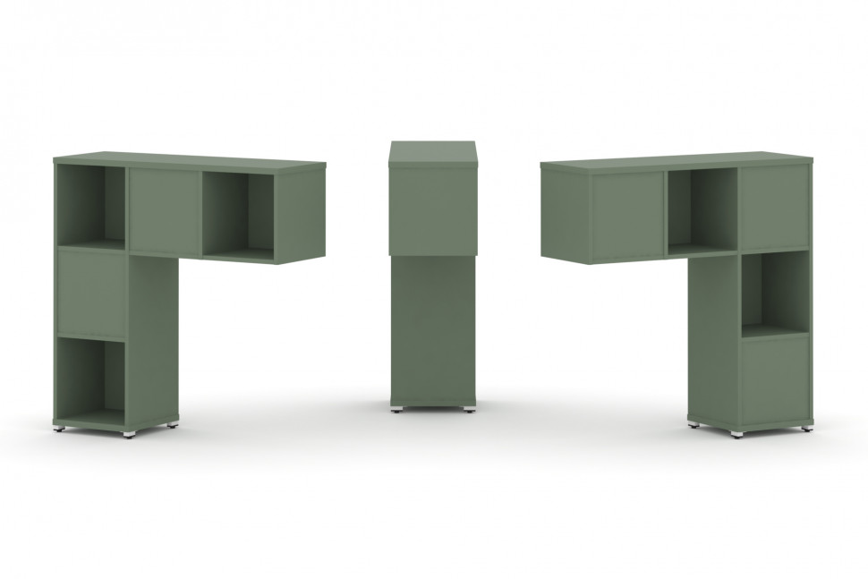 Concept Надставка низкая CN.DNN-001 Кобо/Металл Белый 1099*365*1130