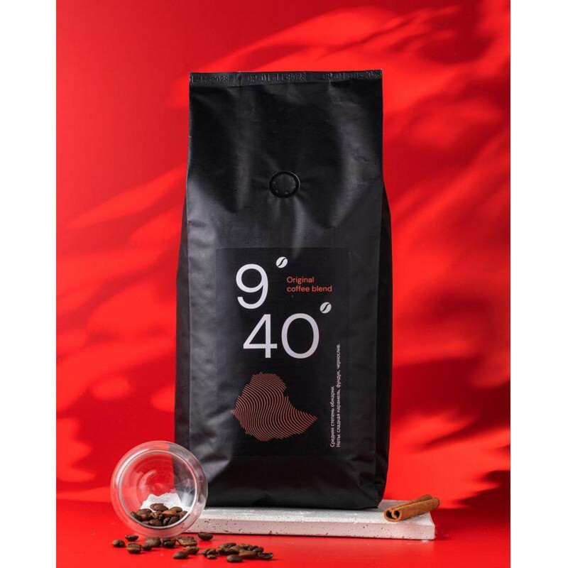 Кофе жареный в зернах 9/40 Original coffee blend, 1кг