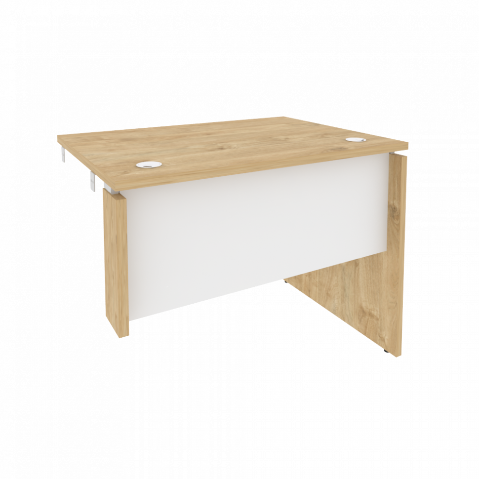 Onix Стол-приставка правый к опорным элементам O.SPR-1.7 (R) Тиквуд Светлый/Белый Бриллиант 980*720* Onix Стол-приставка правый к опорным элементам O.SPR-1.7 (R) Тиквуд Светлый/Белый Бриллиант 980*720*