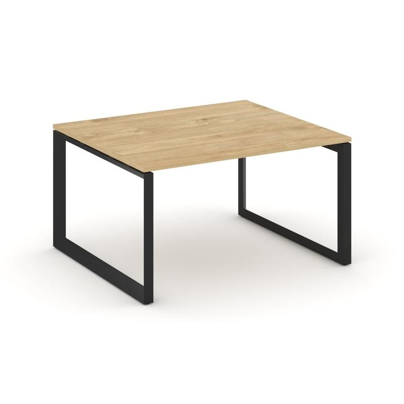 Style Project Стол переговорный SN-59O.SPRG-032.3 Тиквуд Светлый/Металл Черный 1180*1180*750