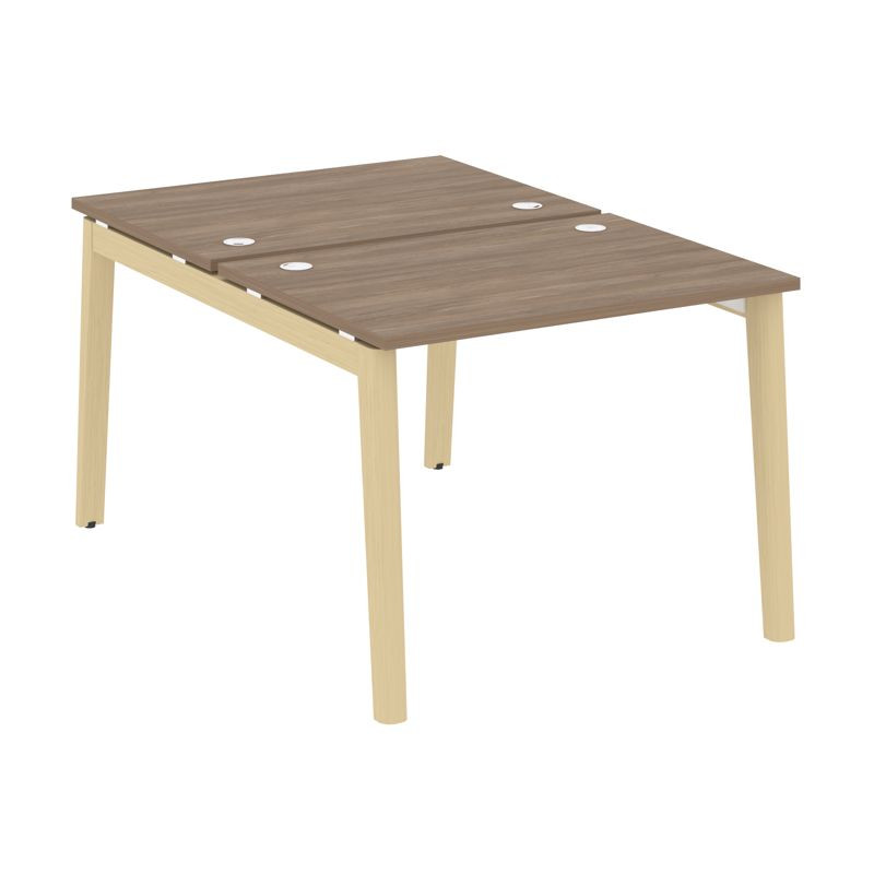 Onix Wood Рабочая станция OW.D.RS-2.1.7 Дуб Аризона/Дуб Светлый/Металл Белый 980*1475*750