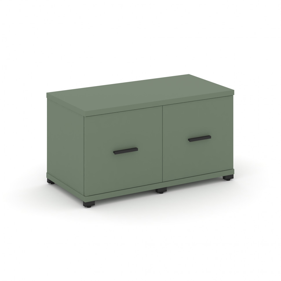 Concept Шкаф 2 узкие секции, 1 ниша CN.STU-123 B Кобо/Металл Черный 836*420*450