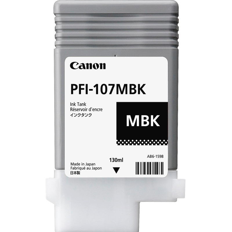 Картридж струйный Canon PFI-107MBK(6704B001/003)мат.чер д/ iPF680/685/780/7