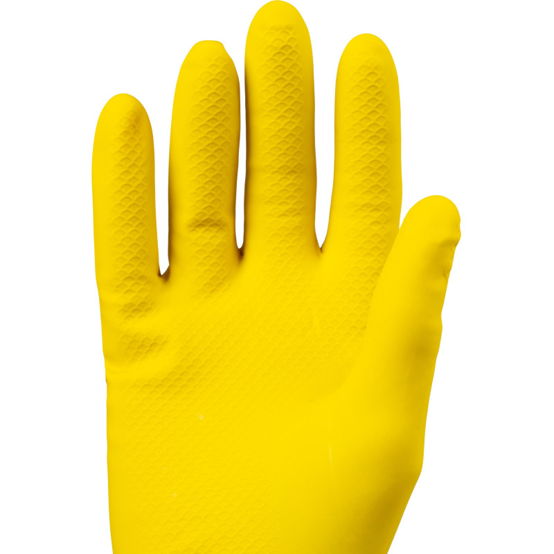 Перчатки латексные Gward LOTOS G60 60 гр желтые р.8