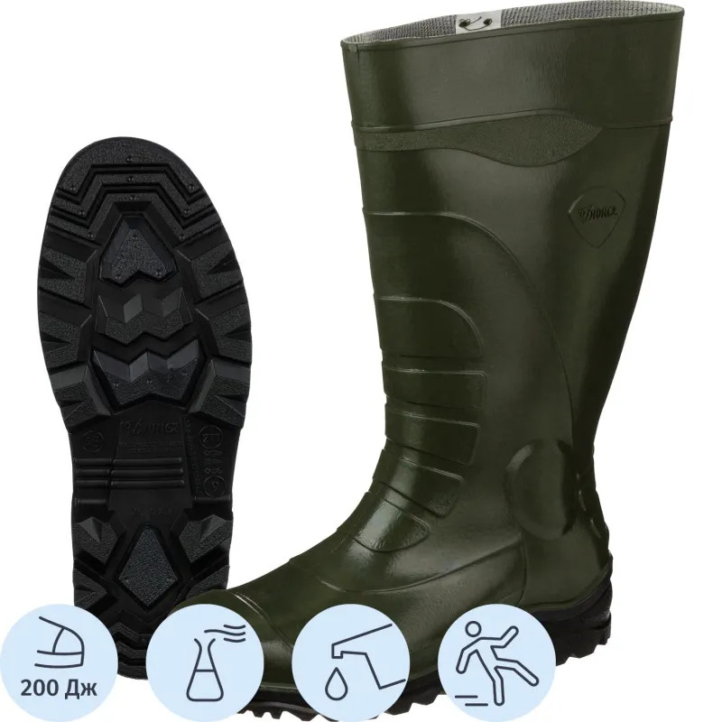 Сапоги мужские мод.173 с МП олива (р.43) (277) (арт.1.1.П)