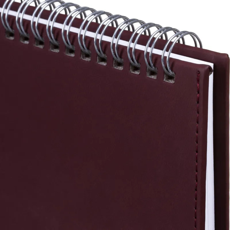 Планинг датированный 2026 ГР. VELVET бордовый 3-365/02