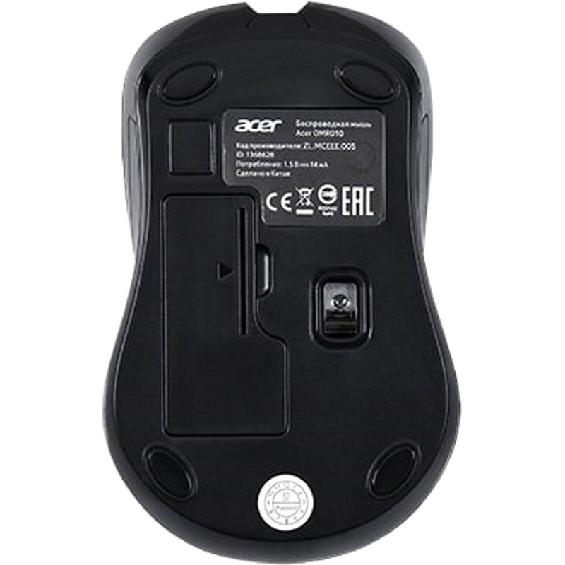 Мышь компьютерная Acer OMR010, черный