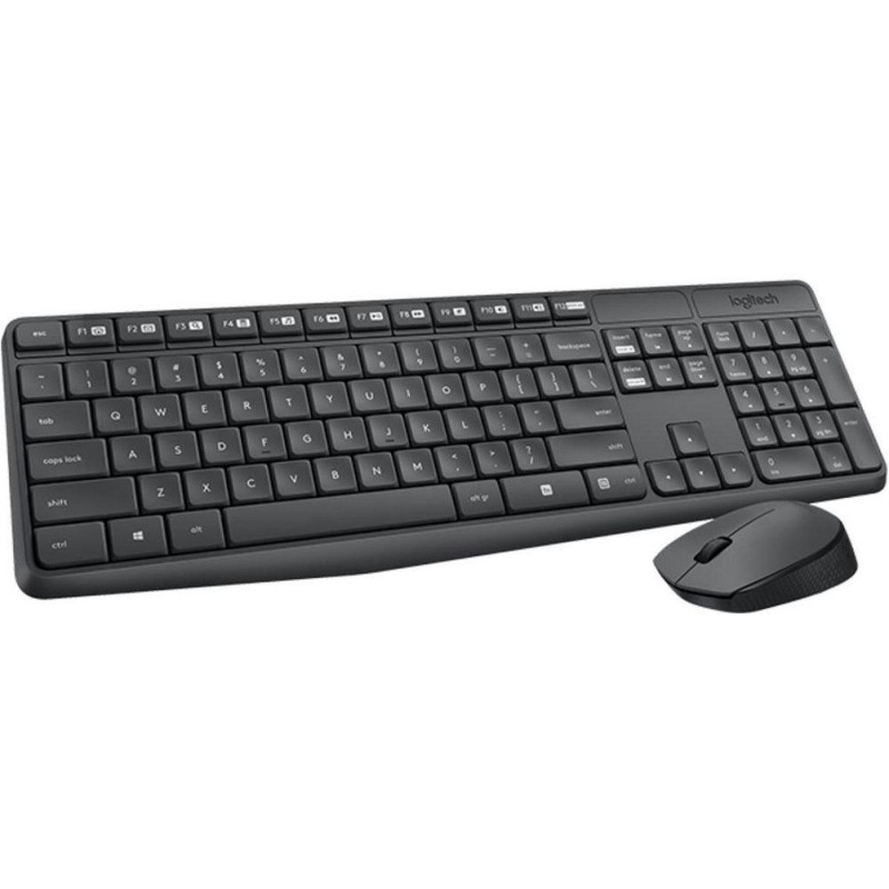 Набор клавиатура+мышь Logitech MK235 (920-007948) Wireless/Grey