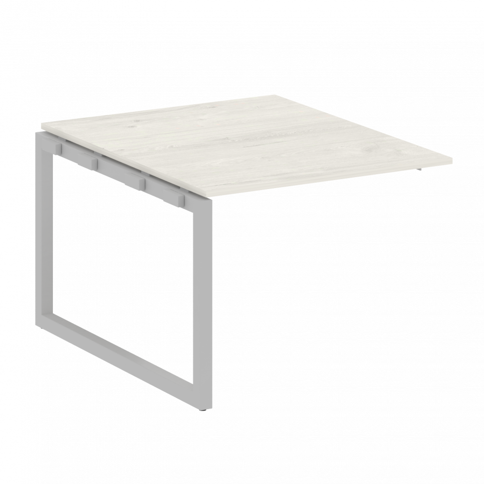 Metal System Quattro Проходной элемент перег. стола на О-образном м/к 50БО.ППРГ-1 Дуб Наварра/Металл