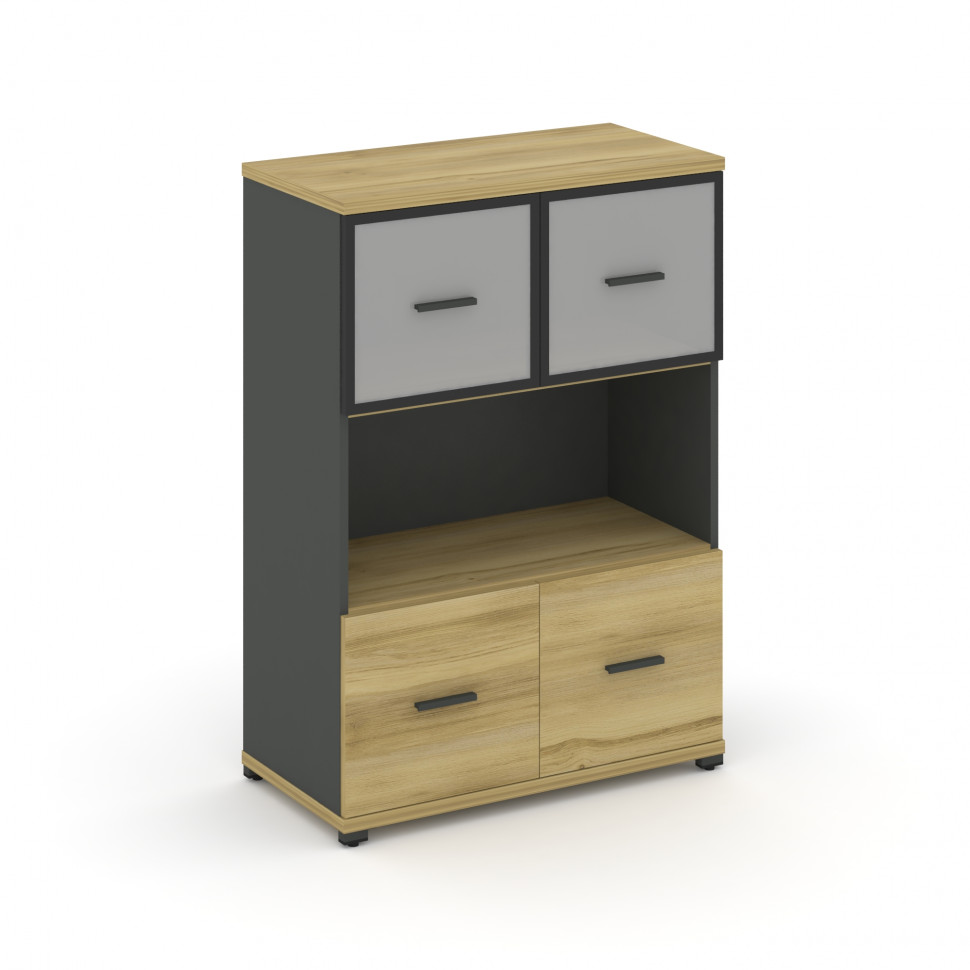 Concept Шкаф 1 широкая секция, 3 ниши CN.STS-315 RMB A Дуб Винченцо/Антрацит/Металл Антрацит/Сатин 8 Concept Шкаф 1 широкая секция, 3 ниши CN.STS-315 RMB A Дуб Винченцо/Антрацит/Металл Антрацит/Сатин 8