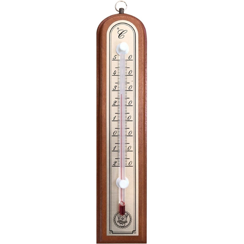 Термометр комнатный 3,9х18,8см., светлое дерево (466106) Термометр комнатный 3,9х18,8см., светлое дерево (466106)