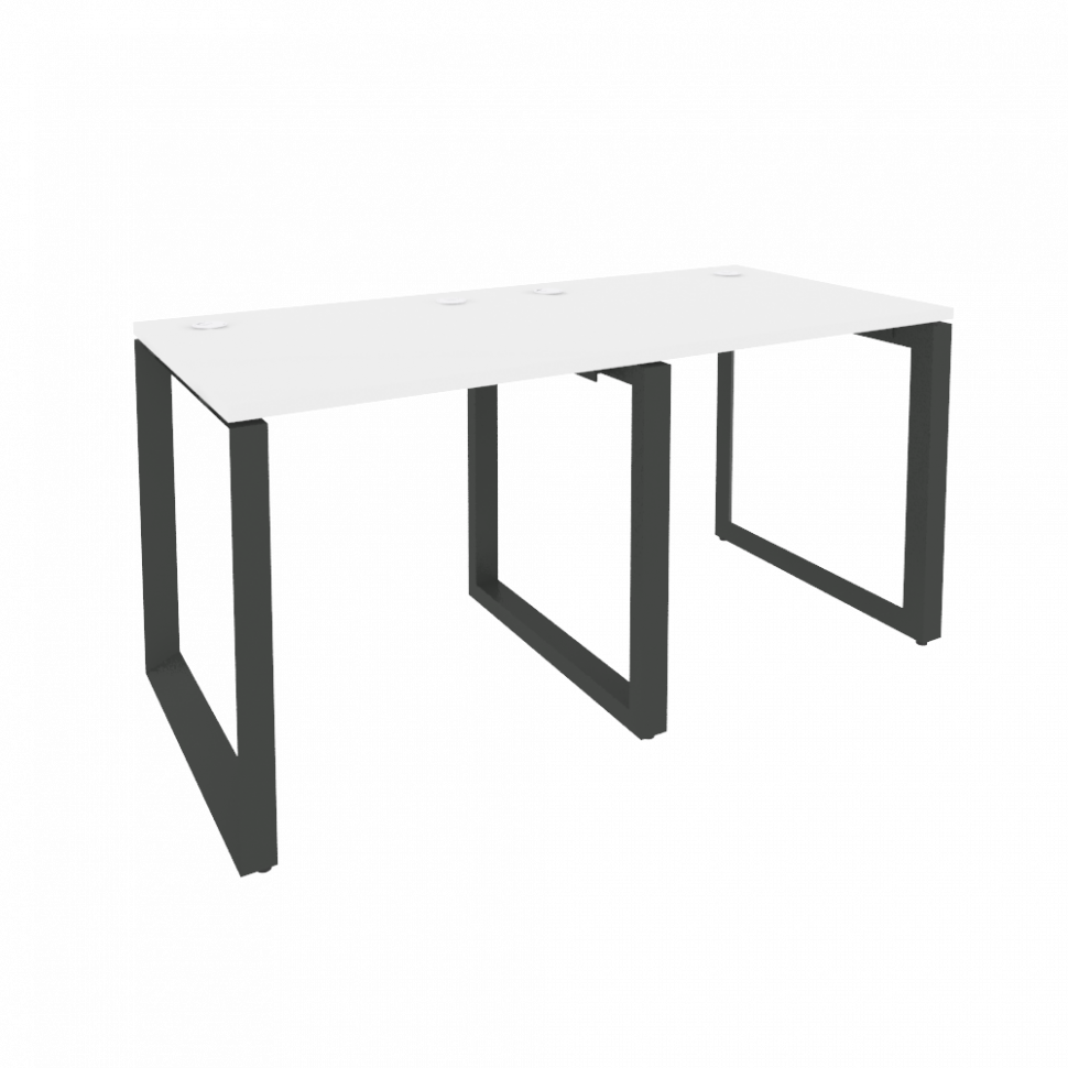 Onix Рабочая станция на О-образном м/к O.MO-RS-2.0.7 Белый Бриллиант/Металл Антрацит 1560*720*750 Onix Рабочая станция на О-образном м/к O.MO-RS-2.0.7 Белый Бриллиант/Металл Антрацит 1560*720*750