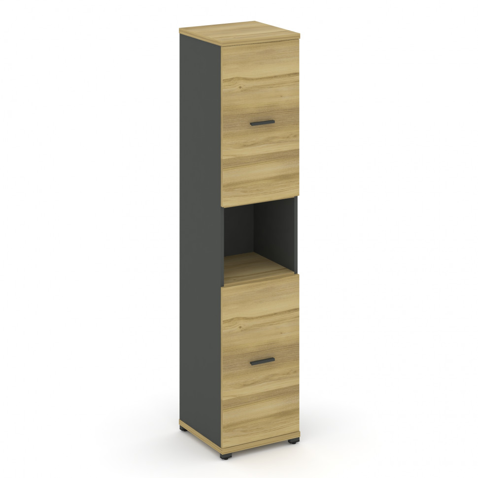 Concept Шкаф 1 узкая секция, 5 ниш CN.STU-513 A Дуб Винченцо/Антрацит/Металл Антрацит 420*420*1922 Concept Шкаф 1 узкая секция, 5 ниш CN.STU-513 A Дуб Винченцо/Антрацит/Металл Антрацит 420*420*1922