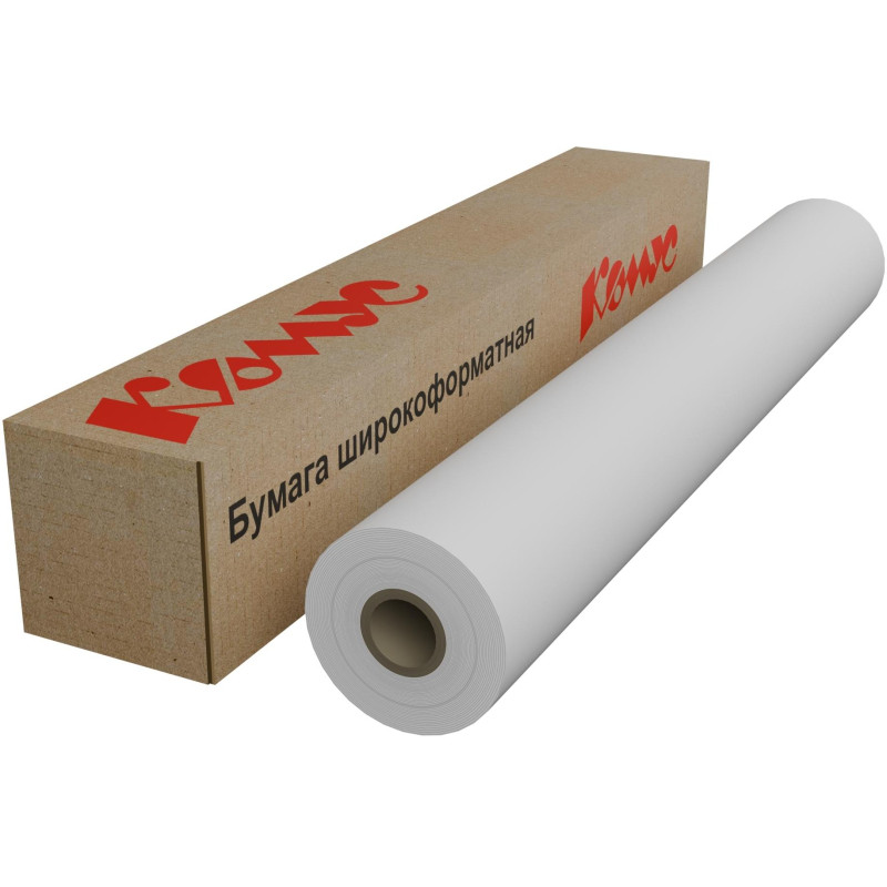 Бумага широкоформатная InkJet 70г 610ммх45м 50,8мм