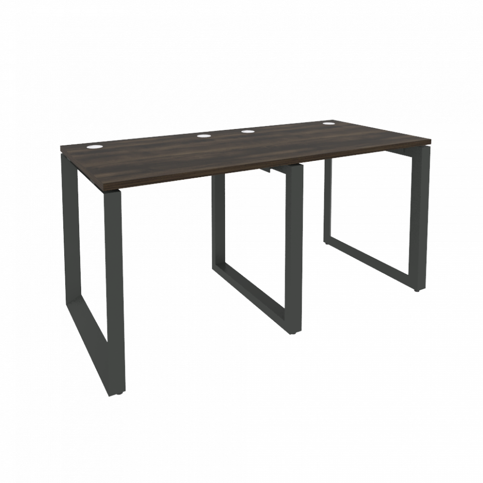 Onix Рабочая станция на О-образном м/к O.MO-RS-2.0.7 Дуб Мали/Металл Антрацит 1560*720*750