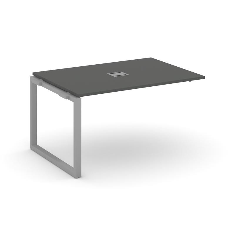 Style Project Проходной наб. элем. перег. стола SN-59O.NSPRG-004 Антрацит/Металл Серый 1580*980*750