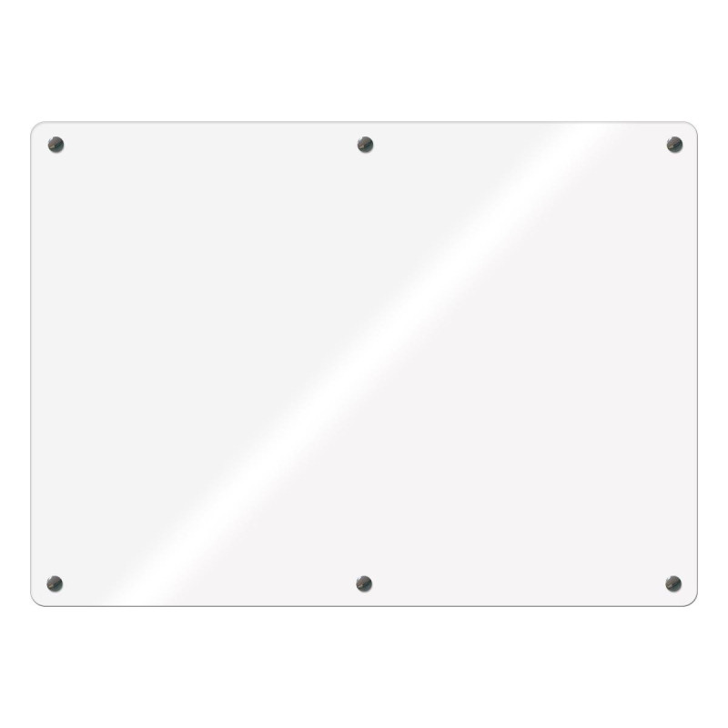 Доска стеклянная магнитная, 120х240, Attache, белый