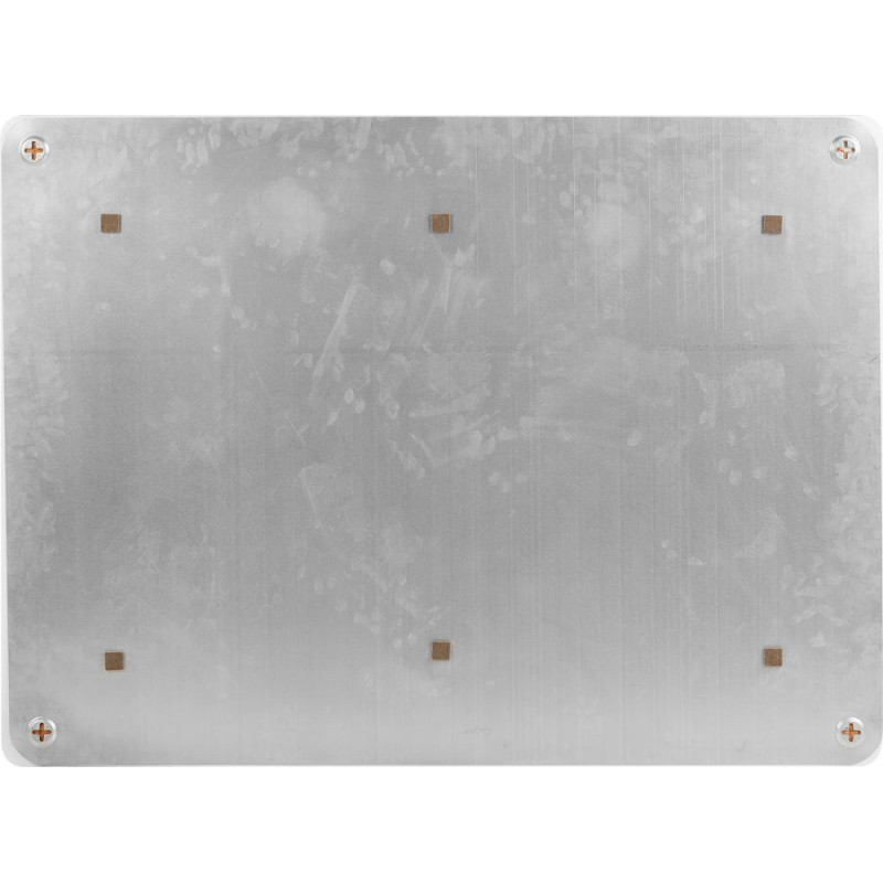 Доска стеклянная магнитная, 120х240, Attache, белый