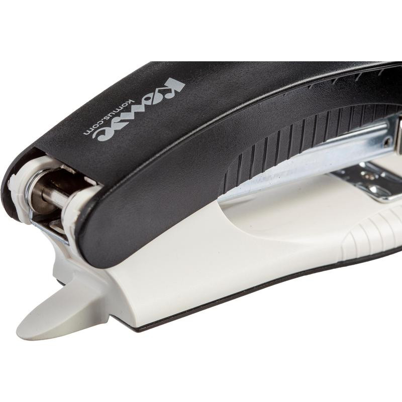 Степлер Комус PSBK2425 (№24/6-26/6) до 25 лист.,пластик, чёрный