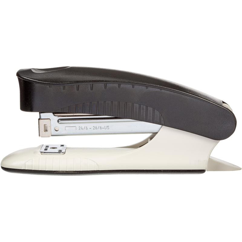 Степлер Комус PSBK2425 (№24/6-26/6) до 25 лист.,пластик, чёрный