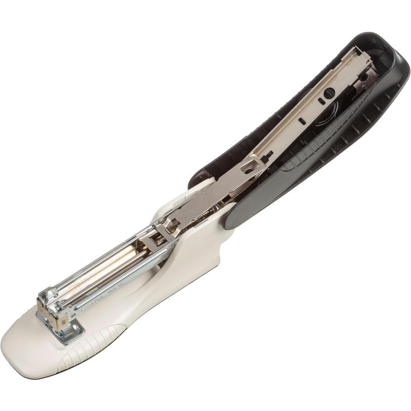 Степлер Комус PSBK2425 (№24/6-26/6) до 25 лист.,пластик, чёрный