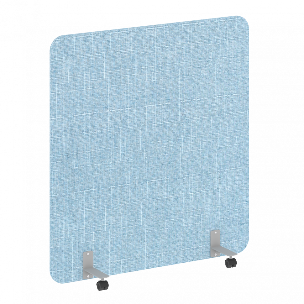 R-line soft Перегородка на металлических опорах, на роликах AP.R-136-150 Romeo 09/Металл Серый 1360*