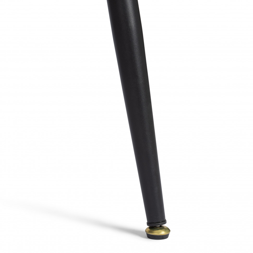 Стол обеденный Birkhall/Биркхолл МДФ/металл, дуб состаренный/черный, 120х80х75(+1)см