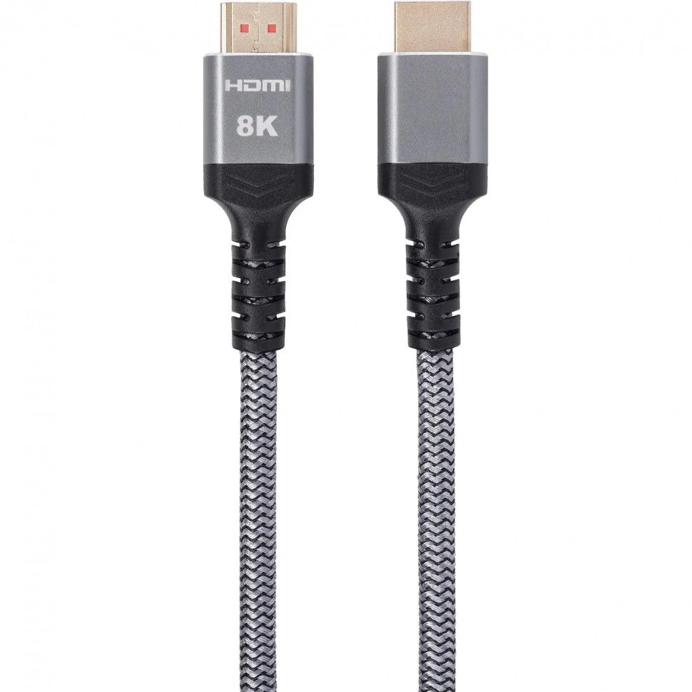 Кабель HDMI 19M/M,ver. 2.1 8KX60Hz (Econom) оплетка 5m iOpen <ACG859A-5.0 Кабель HDMI 19M/M,ver. 2.1 8KX60Hz (Econom) оплетка 5m iOpen <ACG859A-5.0