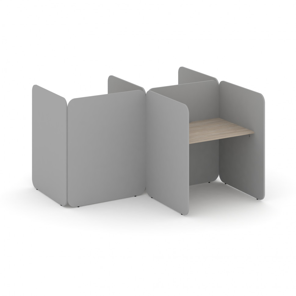 Bell Комплект №7 KCB.K-007 Дуб Аттик/Серый 1614*1800*1200 Bell Комплект №7 KCB.K-007 Дуб Аттик/Серый 1614*1800*1200