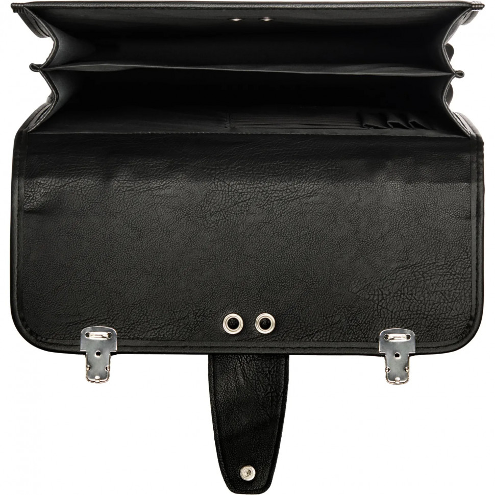 Папка СПЕЦ К мод.686д/1 черный экокожа